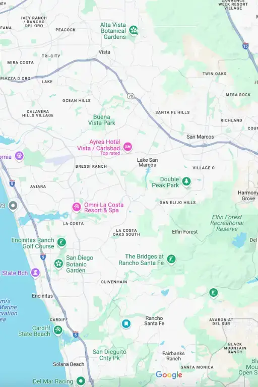 North San Diego Service Area
